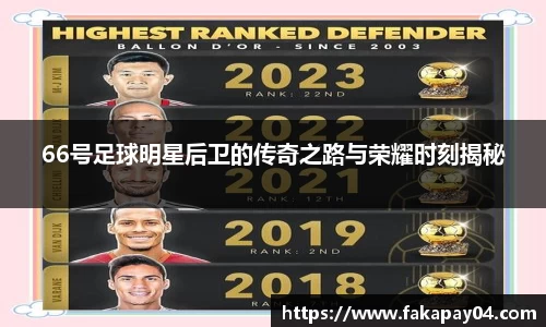66号足球明星后卫的传奇之路与荣耀时刻揭秘